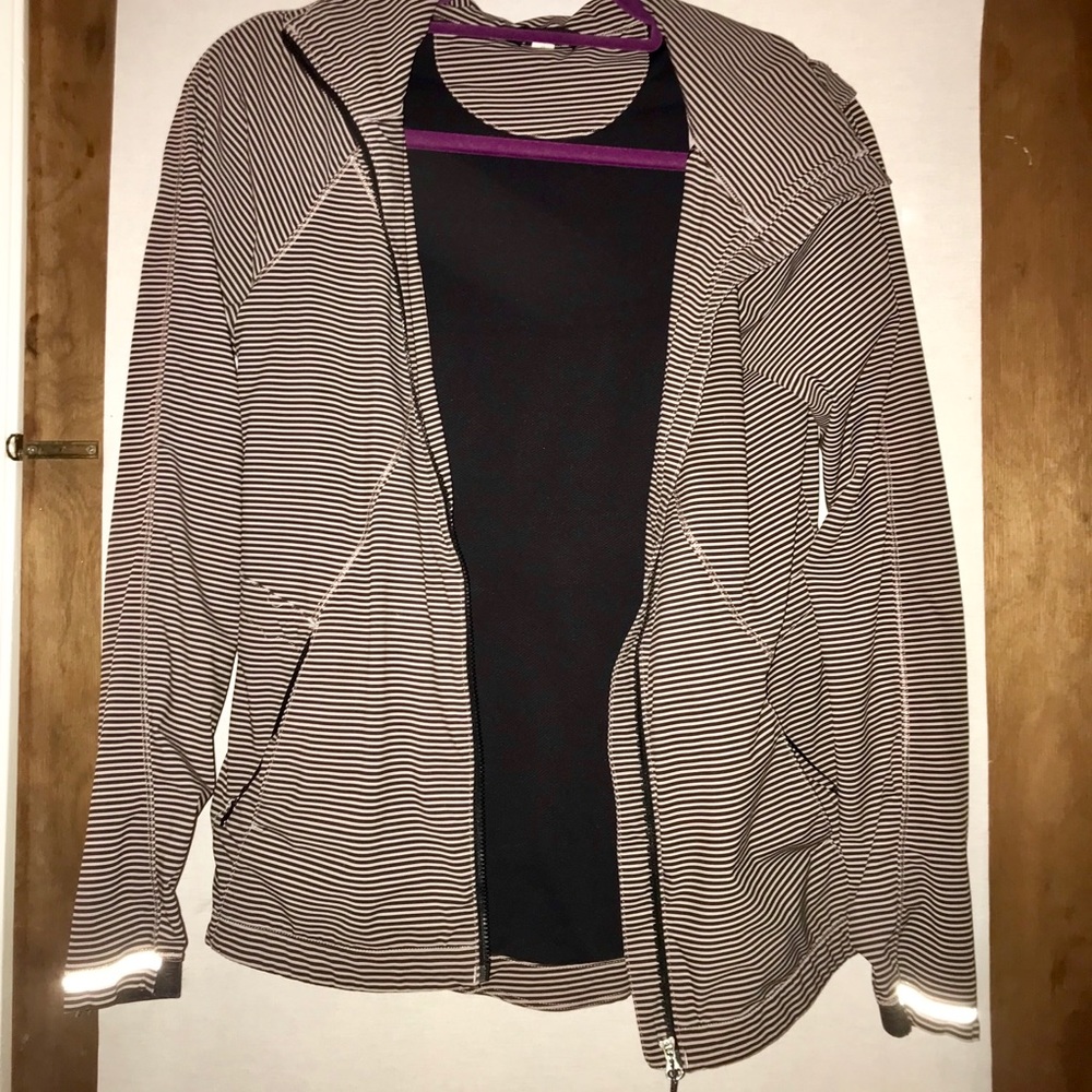 Lululemon striped Jacket